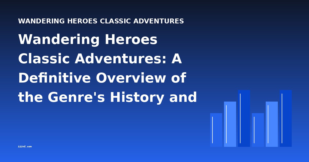 Wandering Heroes Classic Adventures: A Definitive Overview of the Genre's History and Evolution