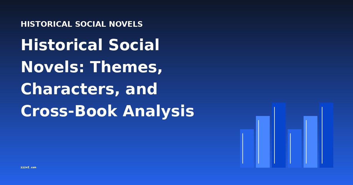 Historical Social Novels: Themes, Characters, and Cross-Book Analysis