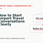 How to Start Airport Travel Conversations Clearly