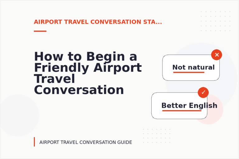 How to Begin a Friendly Airport Travel Conversation How to Begin a Friendly Airport Travel Conversation