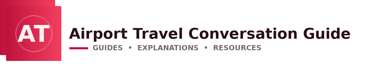 Airport Travel Conversation Guide
